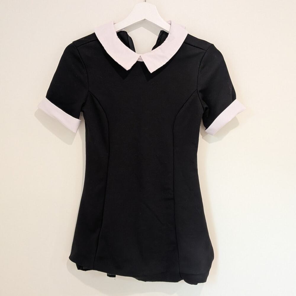 Wednesday Addams Halloween Costume Size Small Goth Dark Academia Emo